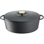 Tefal e2230604 cocottes fonte dacier pierre gagnaire heritage ovale - 34x26 cm - 72l - tous feux dont ...