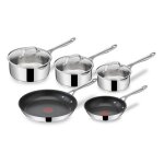 Tefal e304s544 jamie oliver cooks direct inox batterie de cuisine 8 pcs tous feux dont induction Tefal e304s544 jamie oliver cooks direct inox batterie de cuisine 8 pcs tous feux dont induction