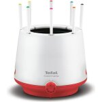 Tefal fondue colormania rouge 800w 8 personnes ef260512