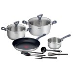 Tefal g713sb45 daily cook set 11 pièces inox : casserole 16 cm + faitouts 20 et 24 cm avec couvercles ... Tefal g713sb45 daily cook set 11 pièces inox : casserole 16 cm + faitouts 20 et 24 cm avec couvercles ...