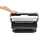 Tefal gc722d16 optigrill + xl - argent
