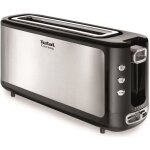 Tefal grille - pain express 1 longue fente metal toaster 7 niveaux de doragetl365etr
