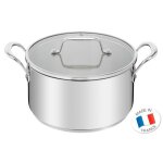 Tefal h8224602 pierre gagnaire faitout inox 24 cm + couvercle tous feux dont induction Tefal h8224602 pierre gagnaire faitout inox 24 cm + couvercle tous feux dont induction