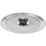 Tefal ingenio couvercle anti - projection inox 24 - 30 cm l9879902
