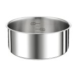 Tefal�ingenio preference casserole 18 cm empilable acier inoxydable induction polyvalence gain de place ...
