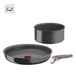 Tefal ingenio renew pole 28cm casserole 18cm poigne induction cramique antiadhsive eco - conue fabriqu ...