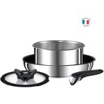 Tefal l9409032 ingenio preference set de 4 pi�ces induction fabrication fran�aise (sauf casserole) inox ...