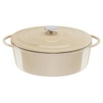 Tefal lov cocotte ovale 34x26�cm produit �maill� robuste et �cocon�u e2590605