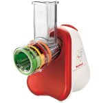 Trancheuse électrique - tefal - mb756g31 - 150 w - rouge - blanc Trancheuse électrique - tefal - mb756g31 - 150 w - rouge - blanc