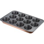 Tefal moule 12 muffins airbake - 29x41 cm - acier