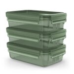 Tefal n1170710 masterseal eco lot 3 bo�tes de conservation rectangulaire 08 l fabriqu�e avec 85 % de ...