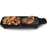 Tefal plancha lectrique 2200w 2 zones large surface de cuisson revtement antiadhsif cb642800