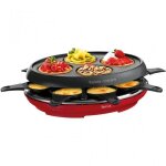 Tefal raclette - fondue raclette colormania rouge re310512 Tefal raclette - fondue raclette colormania rouge re310512