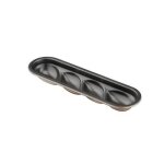 Moules  gteaux - tefal - creabake j3083s04 - cuivre et gris - antiadhsif - 25 x 65 cm