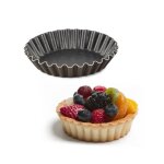 Tefal �perfectbake lot de 4 moules � tartelettes 11 cm aluminium 100% recycl� j5548102