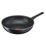 Tefal wok easy cook & clean b55519 - 28 cm - revtement anti - adhsif