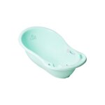 Tega baby® petite baignoire 86 cm pour lapins avec bonde verte Tega baby® petite baignoire 86 cm pour lapins avec bonde verte