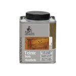 Teinture bois - noyer - 225ml - r�sistant aux u. v. - finition cir�e - int�rieur