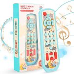 Tlcommande tv jouet tlcommand de musique tlcommande du simulateur de bb avec 3 modes de langue ...