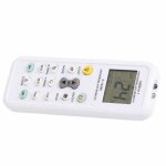 T�l�commande universelle - surenhap - k - 1028e - blanc - compatible avec climatiseur - �cran lcd