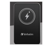 Power bank - verbatim - magnetic ws powerbank 5000 - 5000 mah - noir - charge rapide
