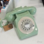 T�l�phone gpo 746 - vert pastel (style british)