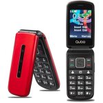 Téléphone à clapet - qubo - p210nw - Écran 28 - volume Élevé - bouton sos Téléphone à clapet - qubo - p210nw - Écran 28 - volume Élevé - bouton sos