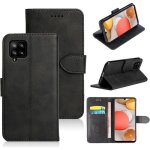 T�l�phone etui coque pour samsung galaxy a12protection housse en cuir pu[emplacements cartes][fonction ...