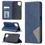 Etui t�l�phone - francis - r - samsung galaxy a12 - pu cuir - antichoc - portefeuille bleu