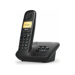 T�l�phone fixe gigaset a170a noir - r�pondeur - r�pertoire 50 contacts - enregistrement 25 min