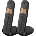 Téléphone fixe sans fil - logicom - dect iloa 250 duo - noir - sans répondeur Téléphone fixe sans fil - logicom - dect iloa 250 duo - noir - sans répondeur
