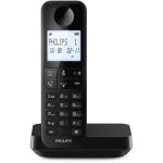 T�l�phone fixe sans fil - philips - d2701b - �cran r�tro�clair� 46 - mains libres - autonomie 14 h