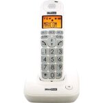Tlphone fixe senior  grosses touches maxcom mc6800 blanc
