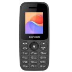 T�l�phone gsm 2g double sim konrow moby - �cran 177 - noir