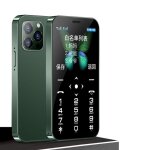 Téléphone mini soyes d13 4g lte - vert - clavier complet - 900mah - double sim - torche Téléphone mini soyes d13 4g lte - vert - clavier complet - 900mah - double sim - torche