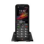 T�l�phone mobile - konrow - senior 280 - �cran 2. 8 - double sim - station de charge