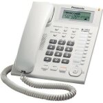 T�l�phone - panasonic - kx - ts880 - mains libres - blanc - 1 combin�