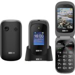 T�l�phone portable � clapet gsm avec bouton appel sos maxcom mm825