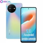 T�l�phone portable d�bloqu� oscal tiger 12 678 pouces 24go + 256go - sd 1to cam�ra 64mp 5000mah android ...