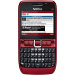 T�l�phone portable d�verrouill� nokia e63 rouge avec clavier qwerty et r�seau 2g