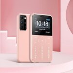 Téléphone portable étudiant soyes s10p mini 2g gsm 800mah - rose - clavier complet - sms Téléphone portable étudiant soyes s10p mini 2g gsm 800mah - rose - clavier complet - sms