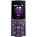T�l�phone portable nokia 110 4g 2023 - dual sim - �cran 18 - appareil photo - violet
