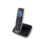 T�l�phone sans fil fysic fx - 6000 avec id dappelant dect / gap - noir - autonomie 600 min