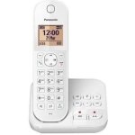Panasonic kx - tgc420frw tlphone sans fil rpondeur numrique mains libres id appelant blocage dappels ...