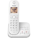 Tlphone sans fil - panasonic - kx - tgc420gw - rpondeur intgr - mains libres - polyphonique