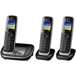 Tlphone sans fil panasonic kx - tgj323gb noir