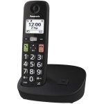 Téléphone sans fil - panasonic - kx - tgu110exb - Écran lcd - grosses touches - volume fort Téléphone sans fil - panasonic - kx - tgu110exb - Écran lcd - grosses touches - volume fort