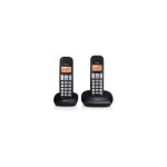 T�l�phone sans fil profoon pdx1120 duo - id dappelant - verrouillage clavier - lcd monochrome