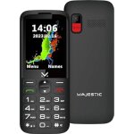 T�l�phone senior dual sim majestic sileno 29 - �cran 28 - appareil photo - lampe torche led - bouton ...