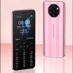 T�l�phone tactile soyes s10w - �cran 1. 77 - double sim - haut - parleur puissant - 1000mah - rose